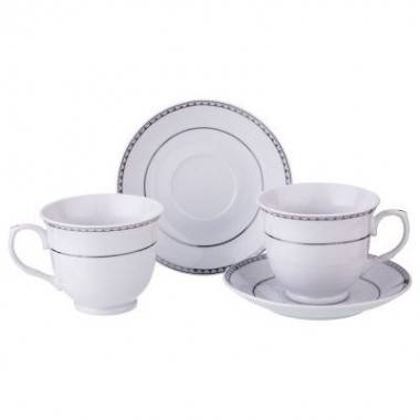 Чайный набор на 2 персоны 4 пр. 220 мл 310-047 — Egidius.ru