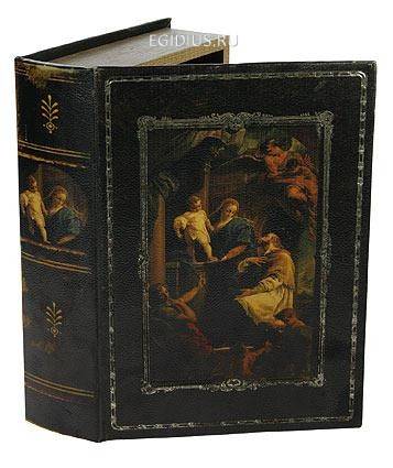 Шкатулка-фолиант 21*13*5см  110-345 фото 1 — Egidius.ru