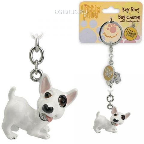 Брелок для ключей English Bull Terrier  201-506 фото 1 — Egidius.ru