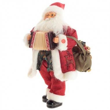 Музыкальный Дед Мороз, 45 см (3хАА, не прилаг) 84-0083 — Egidius.ru