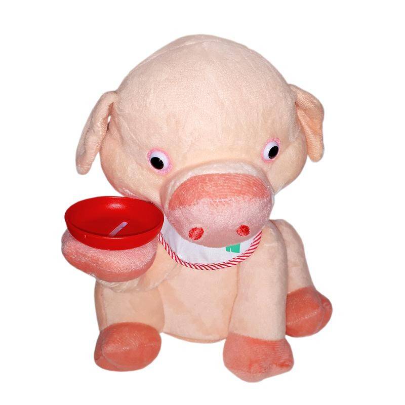 Интерактивная игрушка "Смеющаяся копилка-поросенок" 25 см 280-850 фото 1 — Egidius.ru