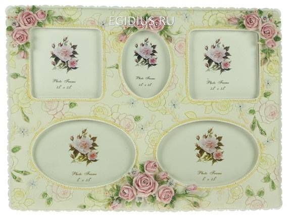 Фоторамка "Нежность" на 5 фото  106-006 фото 1 &mdash; Egidius.ru