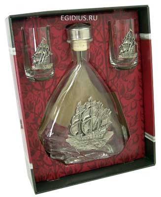 Подарочный набор для водки Фрегат 112-020 фото 1 — Egidius.ru