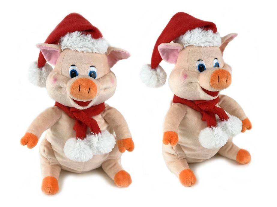 Упаковка для подарков Свинка (в ассортименте) S26 28/23см,  700 гр  281-179 фото 1 — Egidius.ru