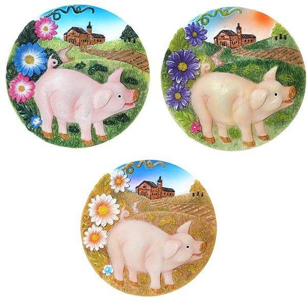 Магнит "Свинка", L7 W1 H7см, 3в 82-0379 фото 1 — Egidius.ru