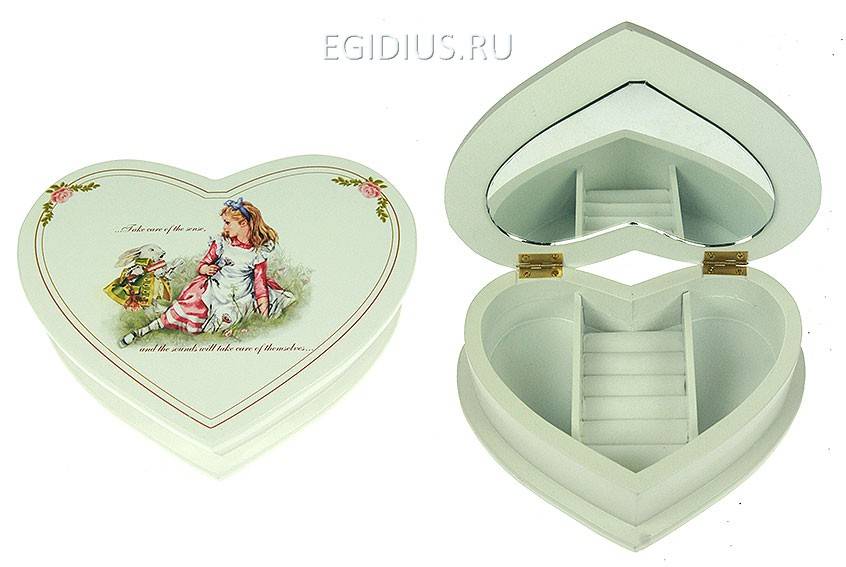 Шкатулка для ювелирных украшений 19*16*7см 110-725 фото 1 &mdash; Egidius.ru