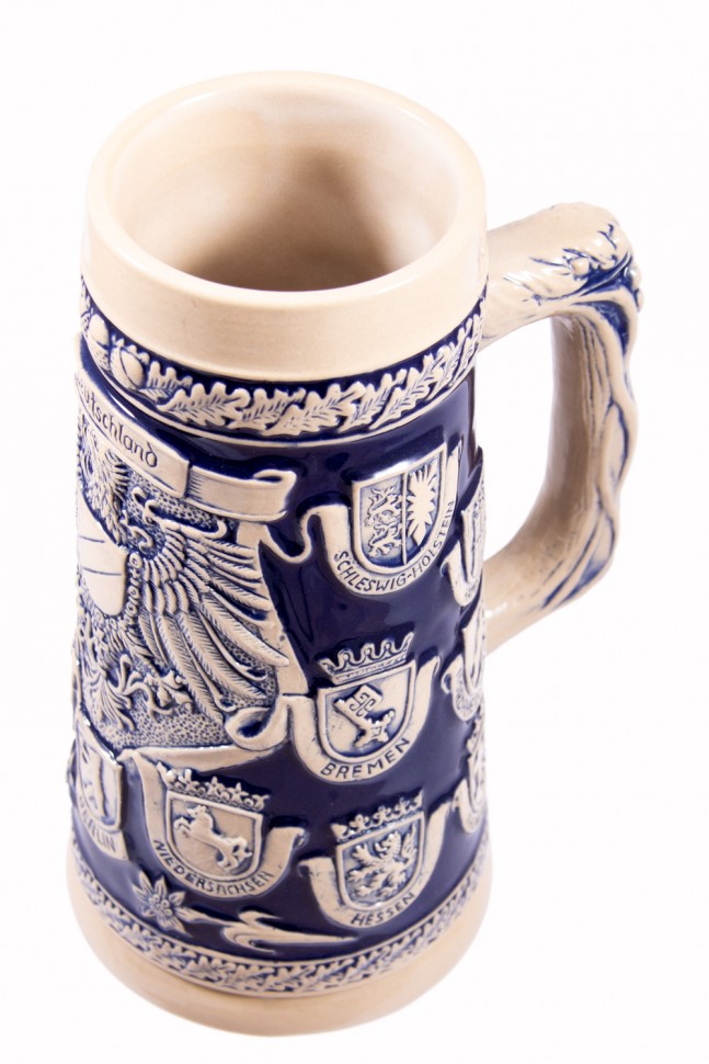 Пивная кружка коллекционная Deutschland 16*12*22см, 1000мл  111-239 фото 1 — Egidius.ru