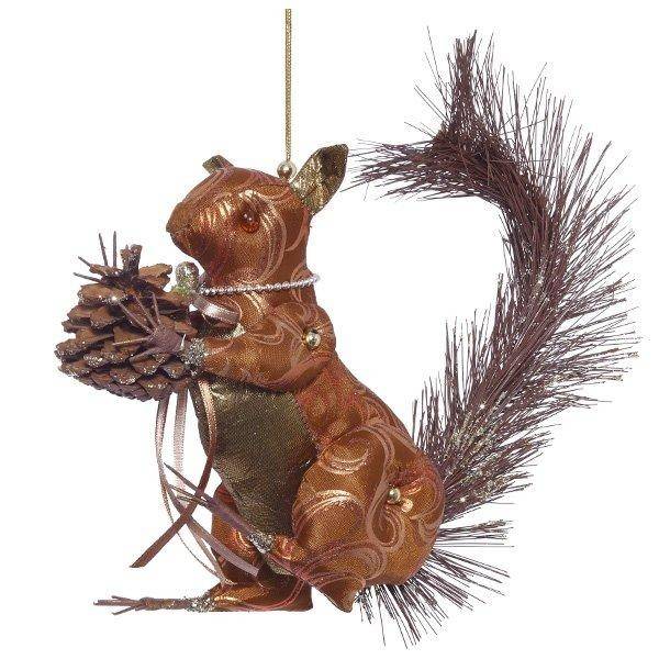 Фигурка декоративная "Белка", L25 W9 H23 см 84-0128 фото 1 — Egidius.ru