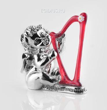 Статуэтка "Ангелок с арфой" 430-004 фото 1 — Egidius.ru