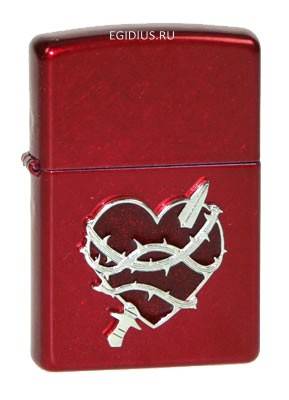 Heart attack Зажигалка Zippo 4*6см 100-434 фото 1 — Egidius.ru