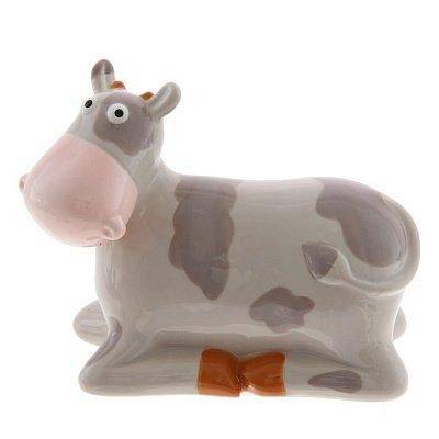 Копилка "Коровка", L15 W8 H13 см 82-1456 фото 1 &mdash; Egidius.ru