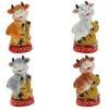 Фигурка декоративная "Коровка", L4,6 W4 H9 см, 4в. 82-1698 фото 1 &mdash; Egidius.ru