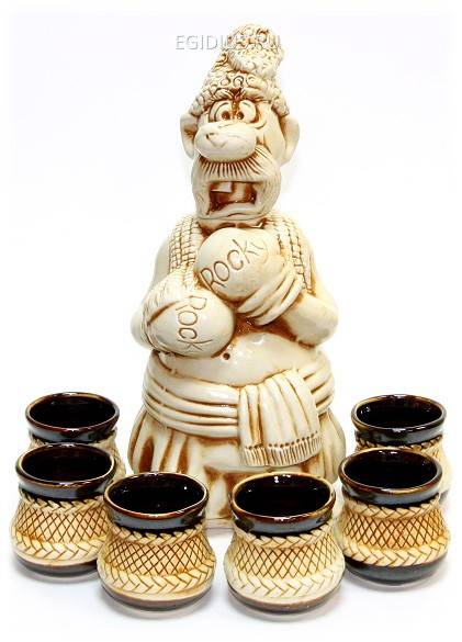 Набор + 6 рюмок "Боксер 800-024 фото 1 — Egidius.ru