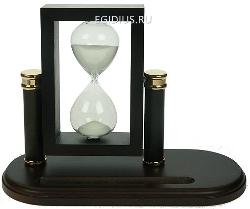 Сувенир: песочные часы на 15 мин. 24*11*17см 104-006 фото 1 &mdash; Egidius.ru