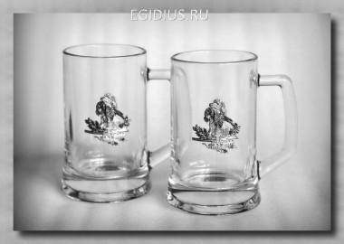 Набор пивных кружек 55299 &quot;Удачная охота&quot;  300мл.   72-0041 — Egidius.ru