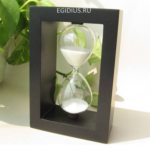 Песочные Часы 45 минут прямоугольн рамка 270-087 фото 1 — Egidius.ru