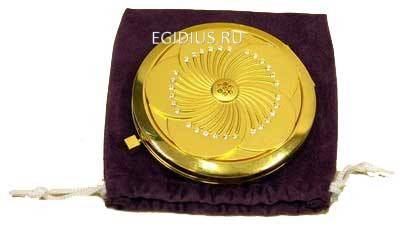 Зеркальце со стразами "LA GEER"  105-300 фото 1 — Egidius.ru