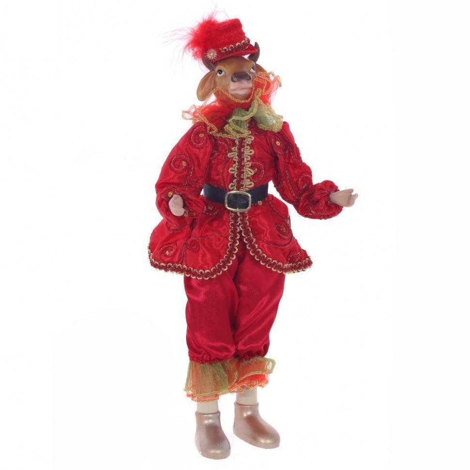 Игрушка набивная "Бык", L19 W8 H42 см 82-1355 фото 1 — Egidius.ru