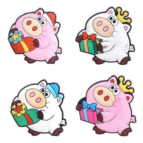 Магнит "Свинка", L5 W1 H5см, 4в 82-0333 фото 1 — Egidius.ru