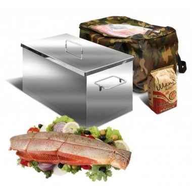 Коптильня из нержавейки &quot;Классик&quot; 500*350*300 2,0 мм 680-037 — Egidius.ru