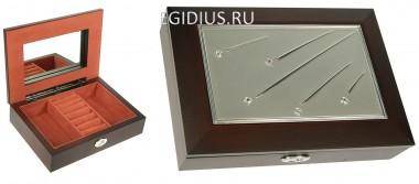Шкатулка ювелирная Moretto 18*13*5см 110-217 — Egidius.ru