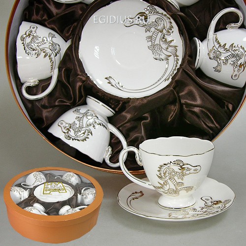 Набор чайный 12 пр. золотой талисман 250 мл под.уп. 900-396 фото 1 &mdash; Egidius.ru