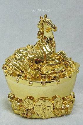 Копилка Лошадь 11*8*13см  150-003 фото 1 — Egidius.ru