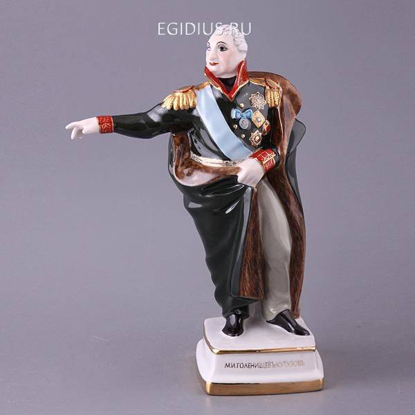 Статуэтка "голенищевъ-кутузовъ" высота=27 см.  320-324 фото 1 &mdash; Egidius.ru