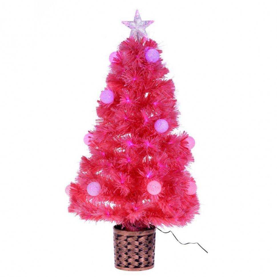 Ёлка искусственная с подсветкой (работает от сети, 1,7w, 12V, длина провода 1,8м, 84 лампочки), 90см 80-0153 фото 1 — Egidius.ru