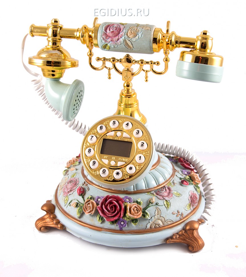 Телефон "Романтика" 24*23*26см 100-379 фото 1 — Egidius.ru