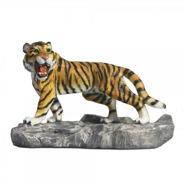 Фигура декоративная "Тигр на скале" (акрил) 12*5*6 см 81-3047 фото 1 — Egidius.ru