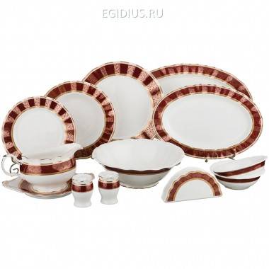 Столовый сервиз на 6 персон 28 пр. 322-118 — Egidius.ru