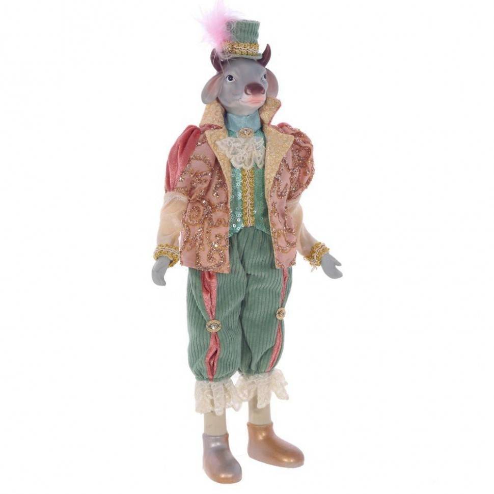 Игрушка набивная "Бык", L19 W8 H43 см 82-1357 фото 1 — Egidius.ru