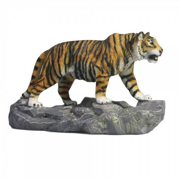 Фигура декоративная "Тигр на скале" (акрил) 12*5*6 см 81-3048 фото 1 — Egidius.ru