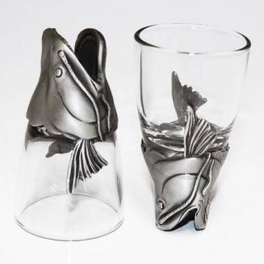 Набор из 2-х стопок &quot;Щука&quot; 3-1-321 — Egidius.ru