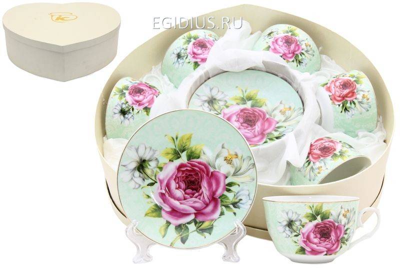 Набор чайный "Цветущий луг" 12 пр   600-622 фото 1 &mdash; Egidius.ru