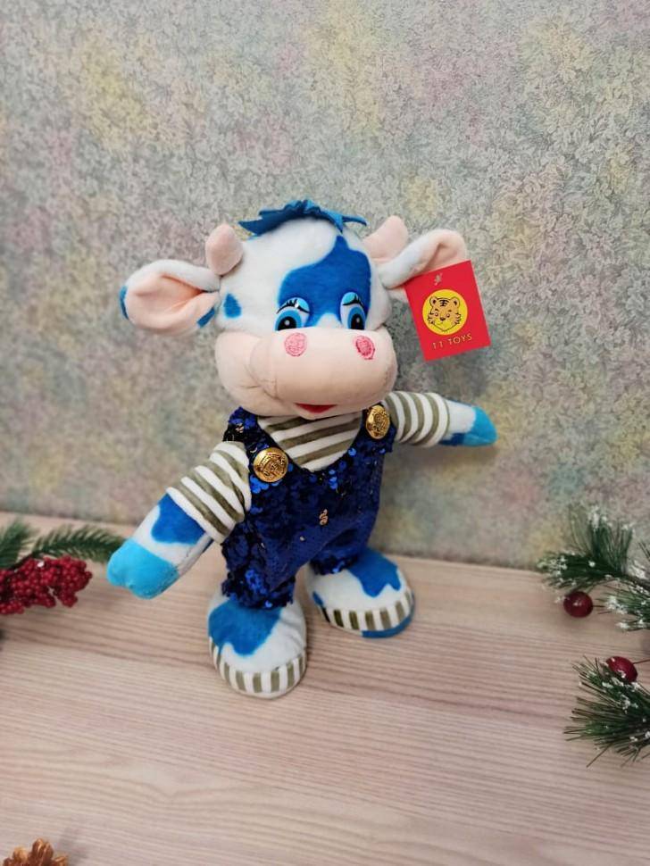 Игрушка бык. Поющая и танцующая  игрушка, символ года 2021, 280-869 фото 1 &mdash; Egidius.ru