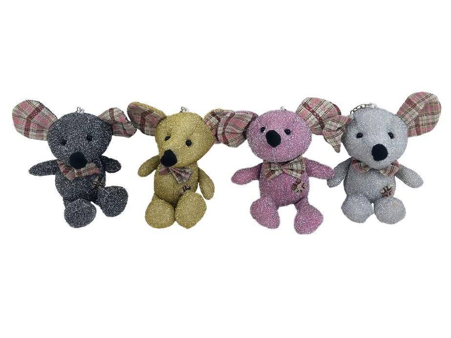 Брелок Мышка 11/15см символ года 2020 2-1-108 фото 1 &mdash; Egidius.ru