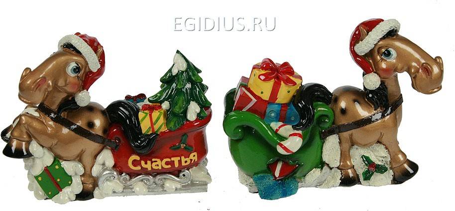 Копилка Лошадка 14*7*11см  150-004 фото 1 — Egidius.ru