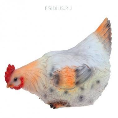 Фигура декоративная садовая &quot;Курица сидит&quot; L18 W32 H22 см 81-6229 — Egidius.ru