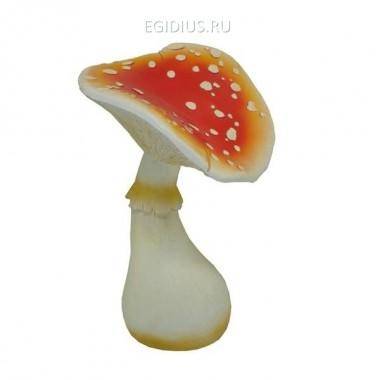 Садовая фигура из полистоунаМухомор №2L18W19H29,5см 81-6483 — Egidius.ru