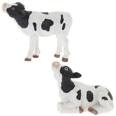 Фигурка декоративная "Бычок" L12/10 W4/5 H10/8,5 см, 2 в 82-1602 фото 1 &mdash; Egidius.ru