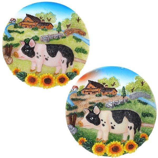 Магнит "Свинка", L7 W1 H7см, 2в 82-0380 фото 1 &mdash; Egidius.ru