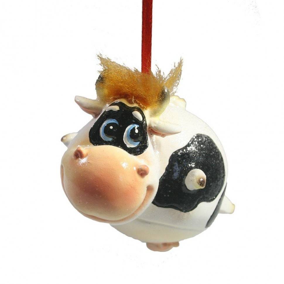 Подвеска Летящая Коровка (черный)7*5,5*7см 82-1894 фото 1 — Egidius.ru