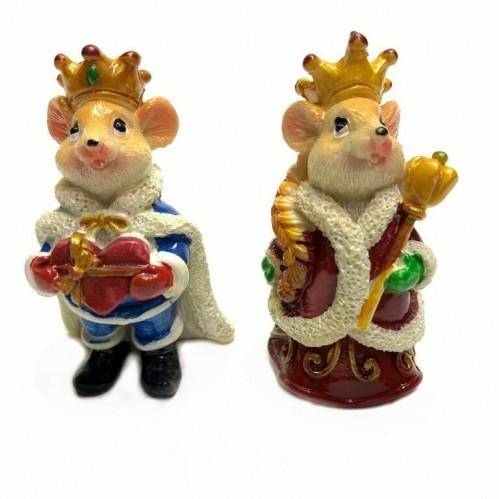 Декоративная фигурка Мышиный король 4*3*7см 3-2-026 фото 1 &mdash; Egidius.ru