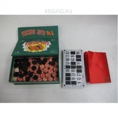 Игра настольная Лото, L19 W11 H6,5см 81-5408 — Egidius.ru
