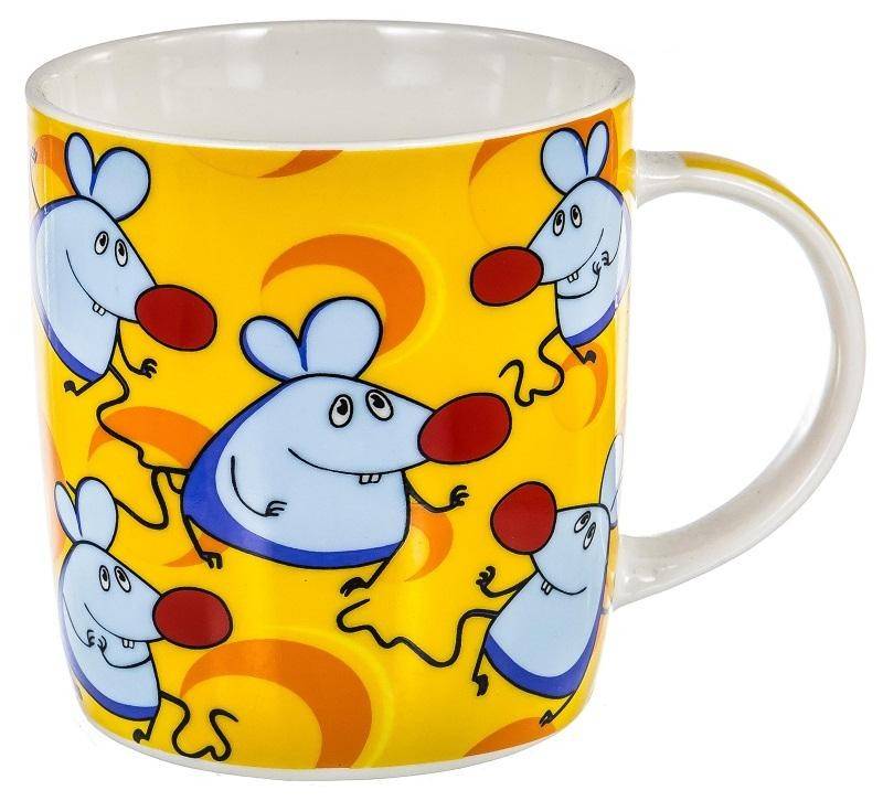 Кружка " Забавные мышата" 380 мл  910-115 фото 1 &mdash; Egidius.ru