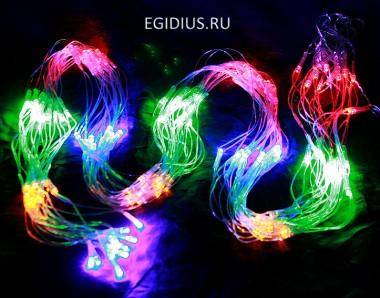 Ёлочная электрогирлянда Занавес на 140 ламп 150*150см 150-300 — Egidius.ru