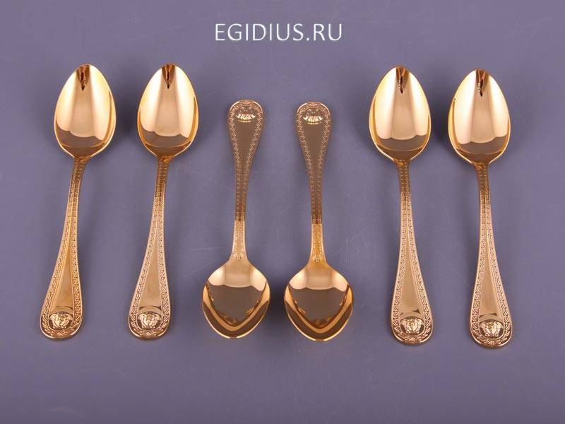 Набор десертных ложек из 6 шт "медуза розенталь" 314-219 фото 1 — Egidius.ru Набор десертных ложек из 6 шт "медуза розенталь" 314-219 фото 1 — Egidius.ru