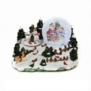 Новогод.композ.муз.свет/снег22*15*14 3-1-204 — Egidius.ru